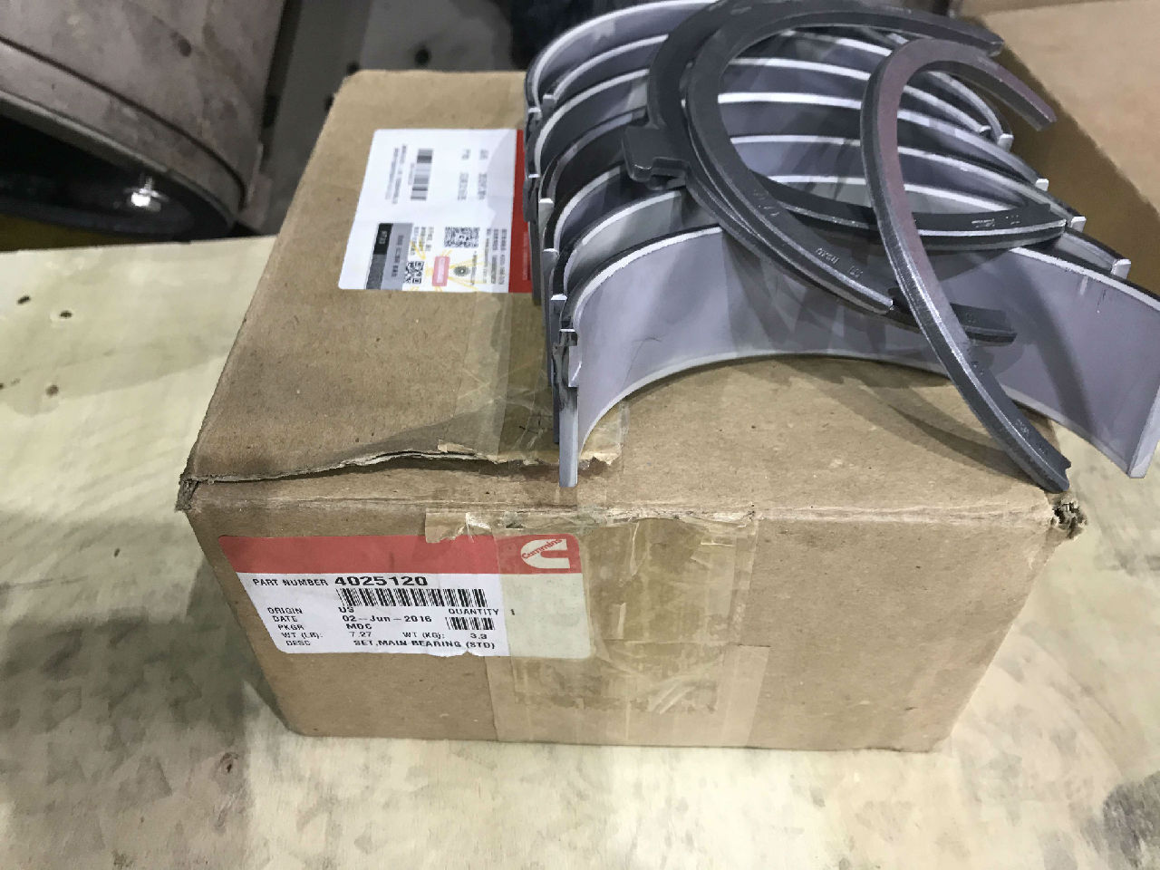 主軸瓦  4025120 進(jìn)口康明斯配件 (1)