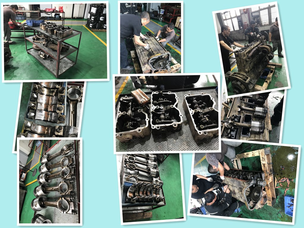 康明斯發(fā)動機(jī)NTC290軌道車正常大修   