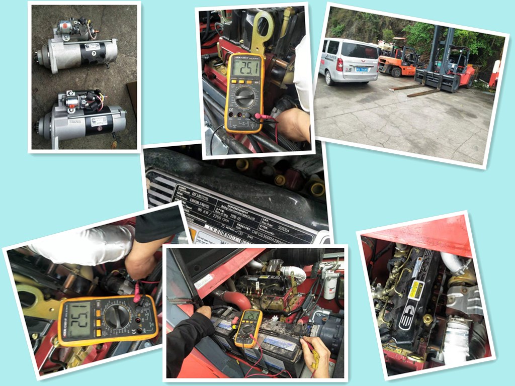 福田康明斯 QSF3.8T3TC115  杭州叉車  發(fā)動機(jī)無法啟動故障處理